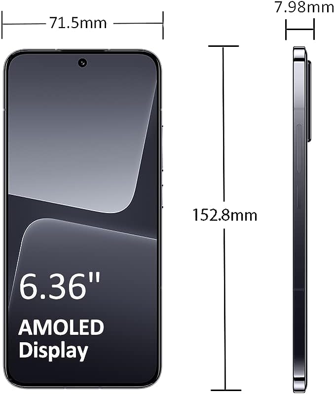 Smartphone Xiaomi 13 5G 256GB 12GB RAM Black Preto