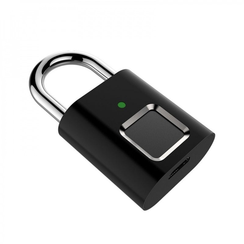 Mini Cadeado Smart com Leitura Biométrica - Impressão Digital
