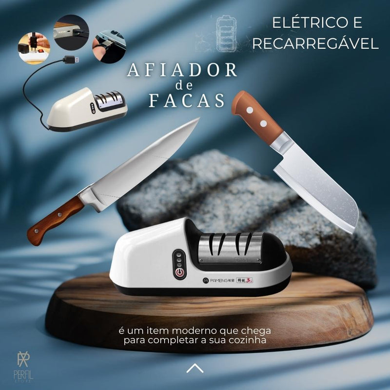 Afiador de facas elétrico - Perfil Xtore