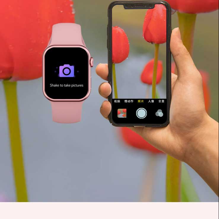 X8 Mini 2023 Smart Watch 1.71 - 41mm Compass NFC Body Temperature BT Siri Voice Control