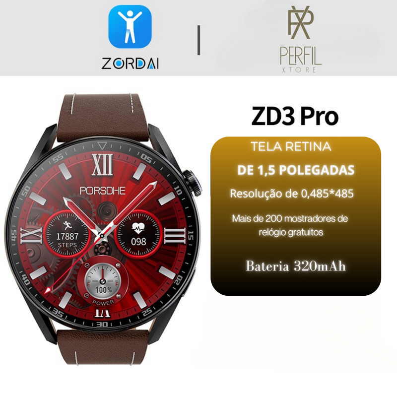 Zordai ZD3 Pro Lançamento 2023 - Perfil Xtore