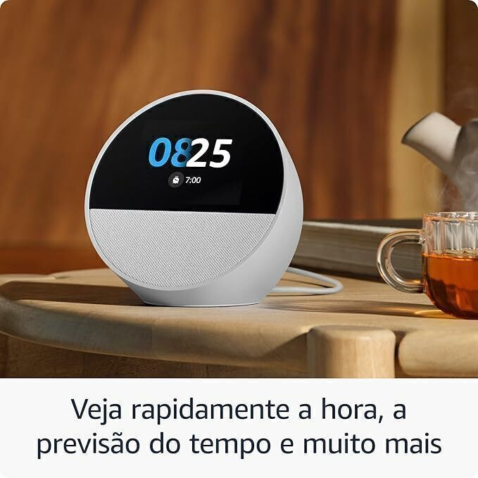 Alexa Echo Spot com Relógio