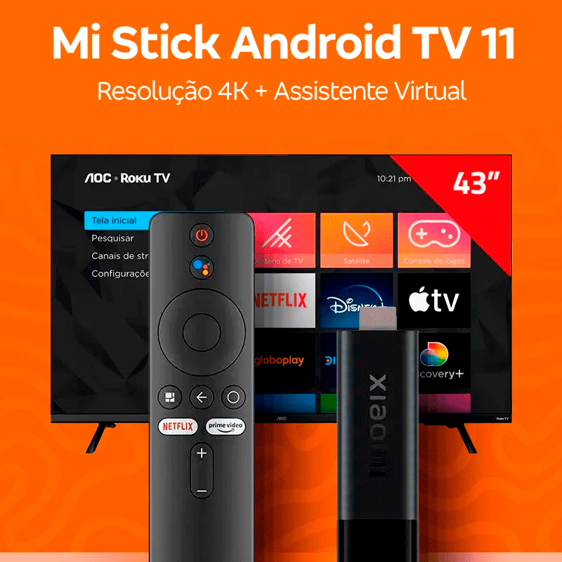 Android TV Mi Stick Full Hd