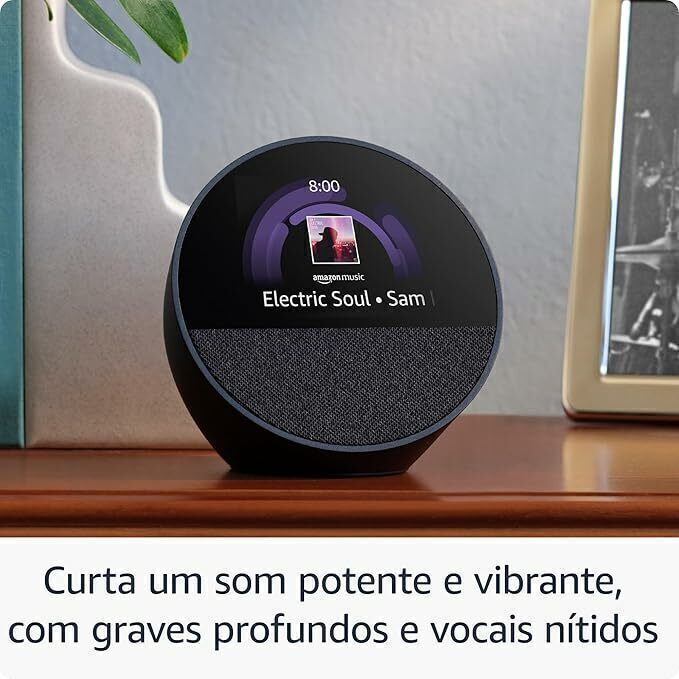 Alexa Echo Spot com Relógio