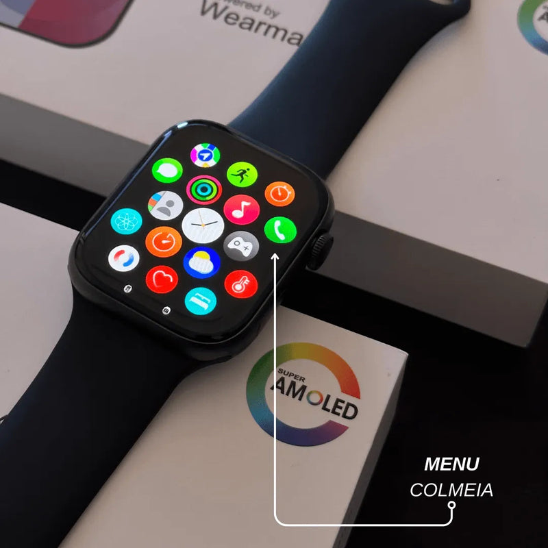 Smartwatch W99 + Tela Amoled - 45mm