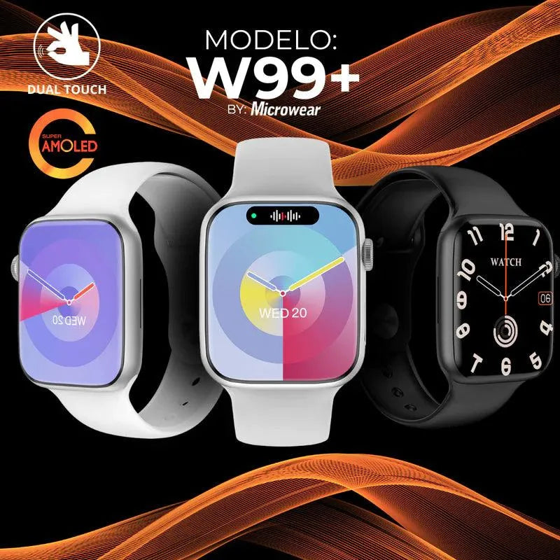 Smartwatch W99 + Tela Amoled - 45mm