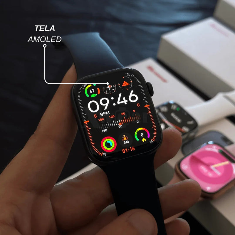 Smartwatch W99 + Tela Amoled - 45mm