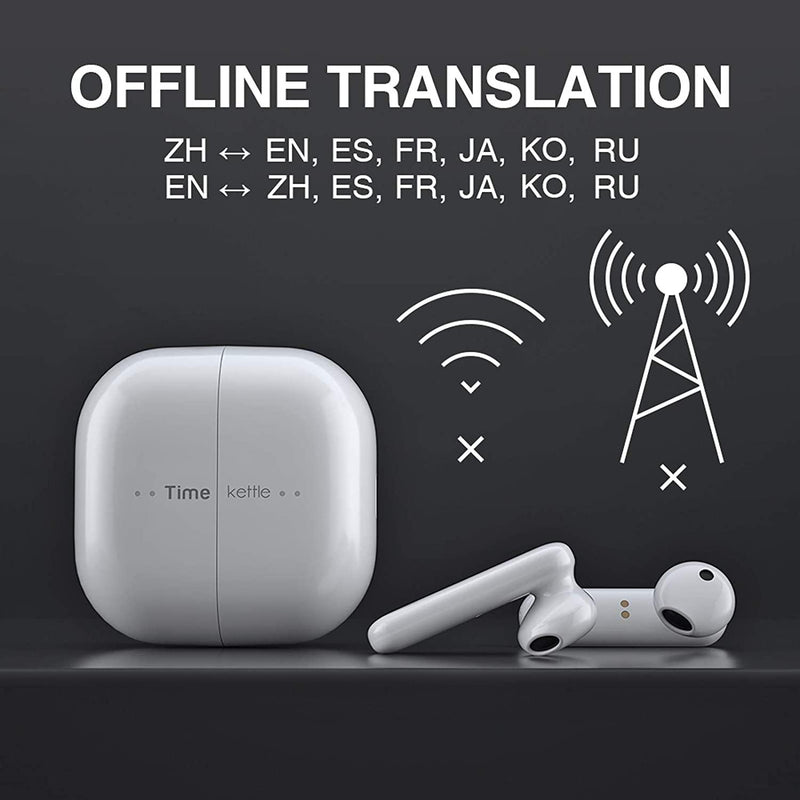 Tradutor de Língua M3 atualizado 2023 Fones de Ouvido TimeKettle instantânea com bluetooth & app - Perfil Xtore
